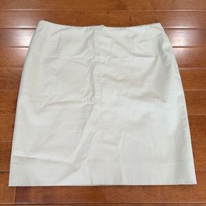 AKRIS Punto Saks Fifth Avenue Beige Cotton & Elastane Skirt Sz. 12
